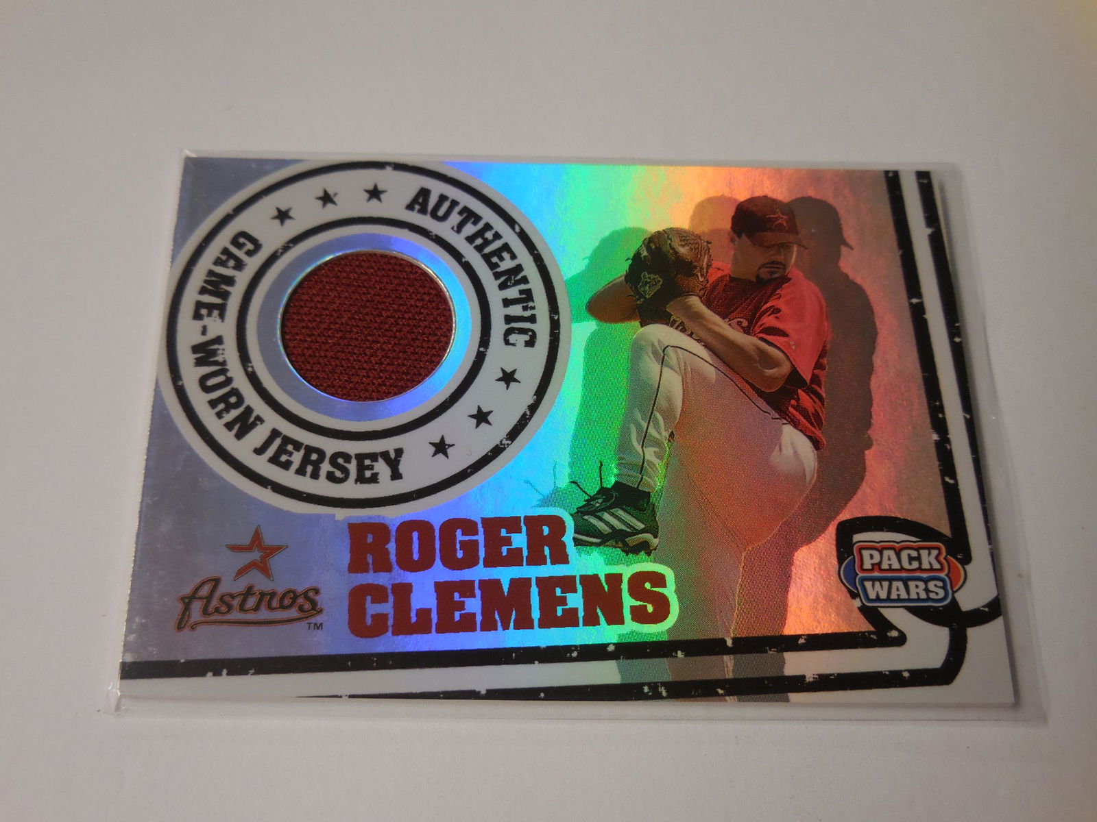 05 TOPPS ROGER CLEMENS JERSEY CARD (1 of 2)