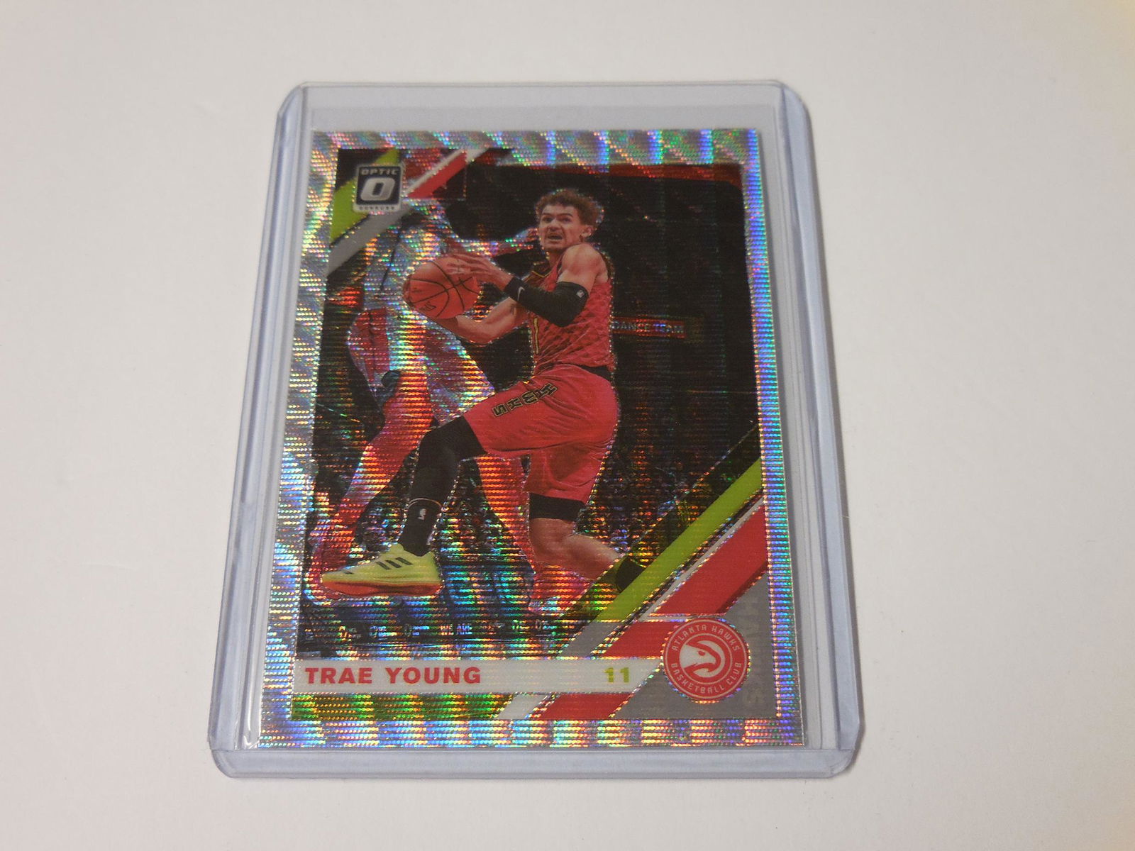 19-20 OPTIC TRAE YOUNG SILVER WAVE (1 of 2)