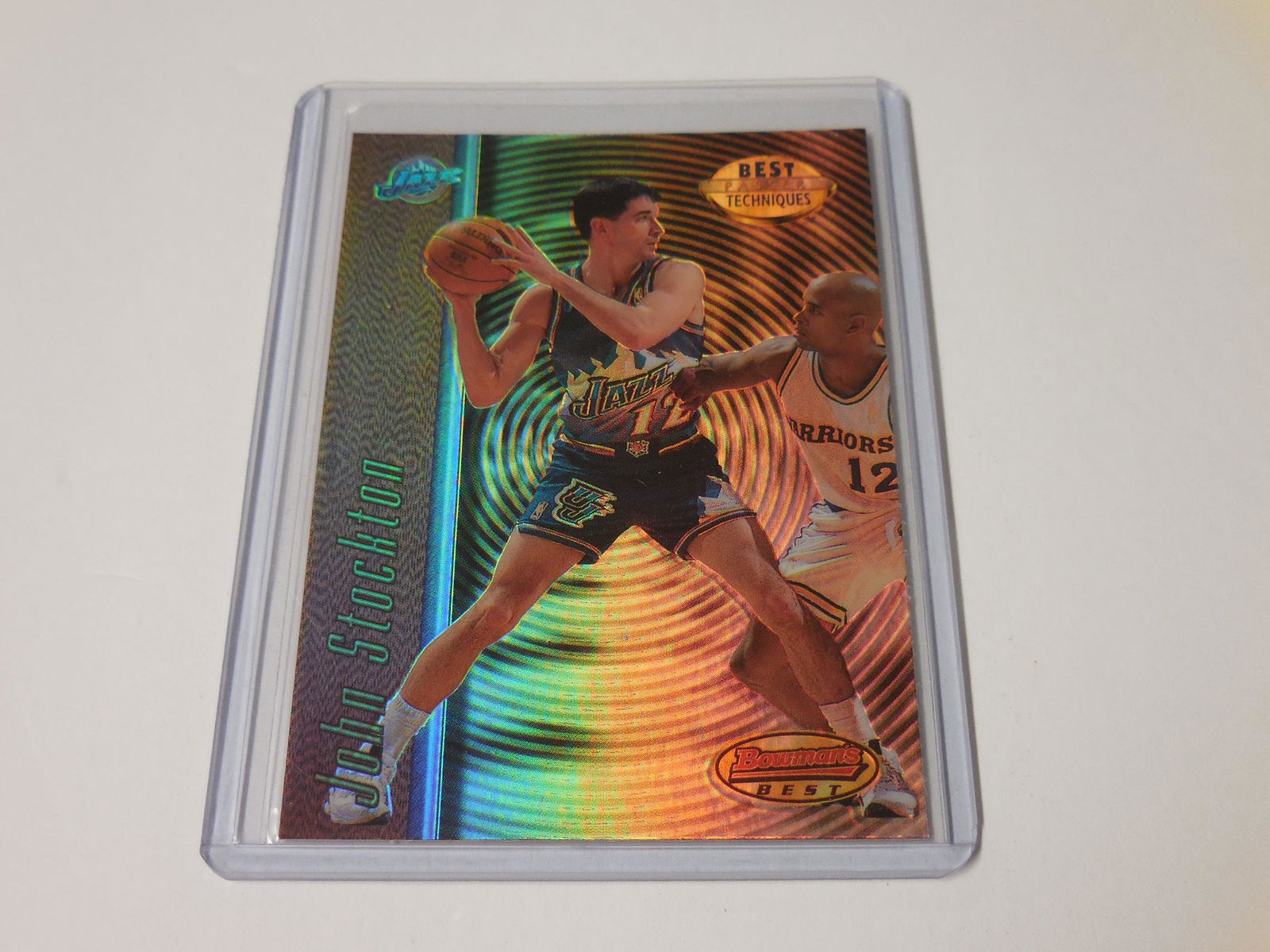 98-99 BOWMAN JOHN STOCKTON REF (1 of 2)