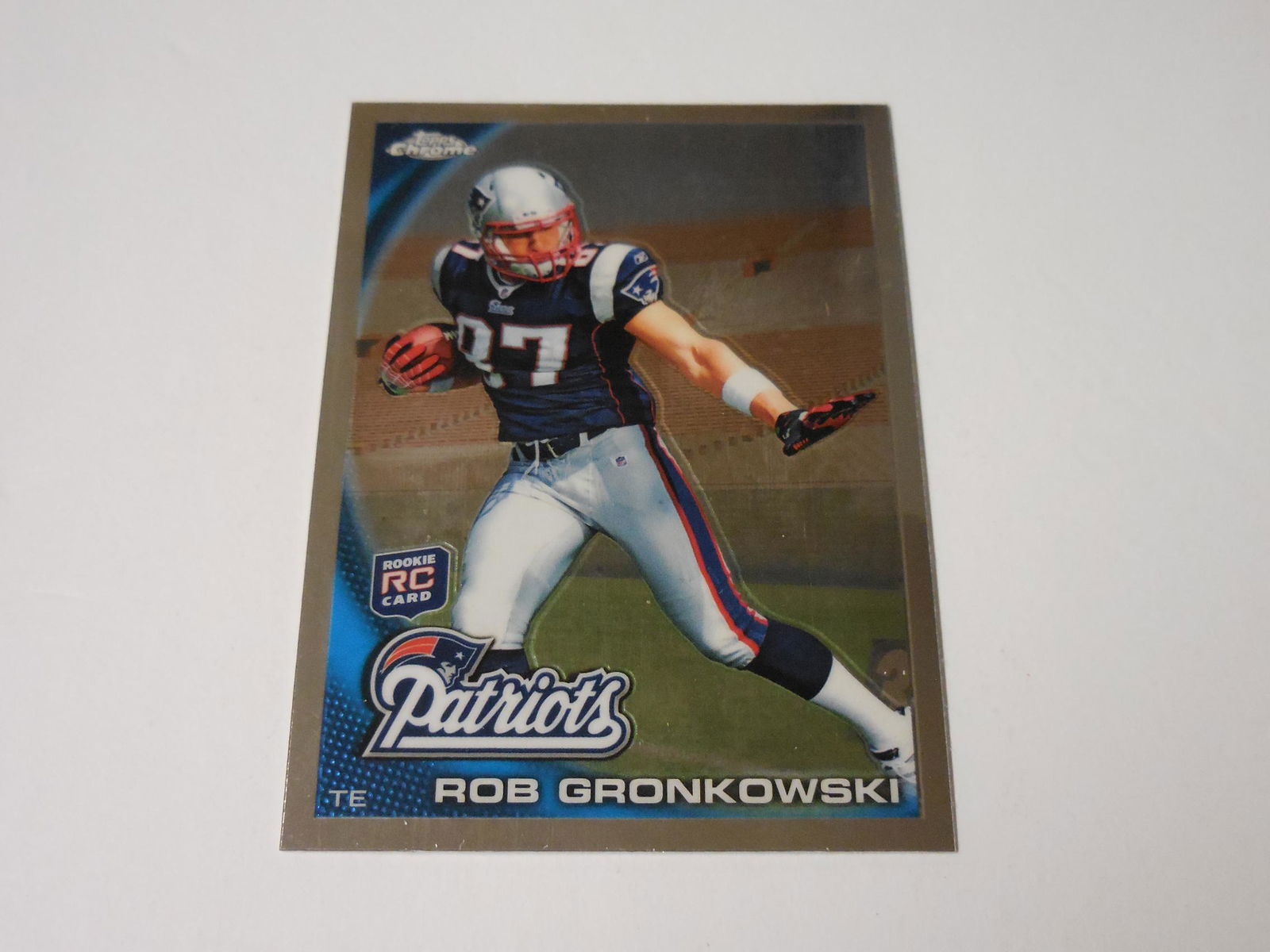 10 TOPPS CHROME ROB GRONKOWSKI RC (1 of 2)