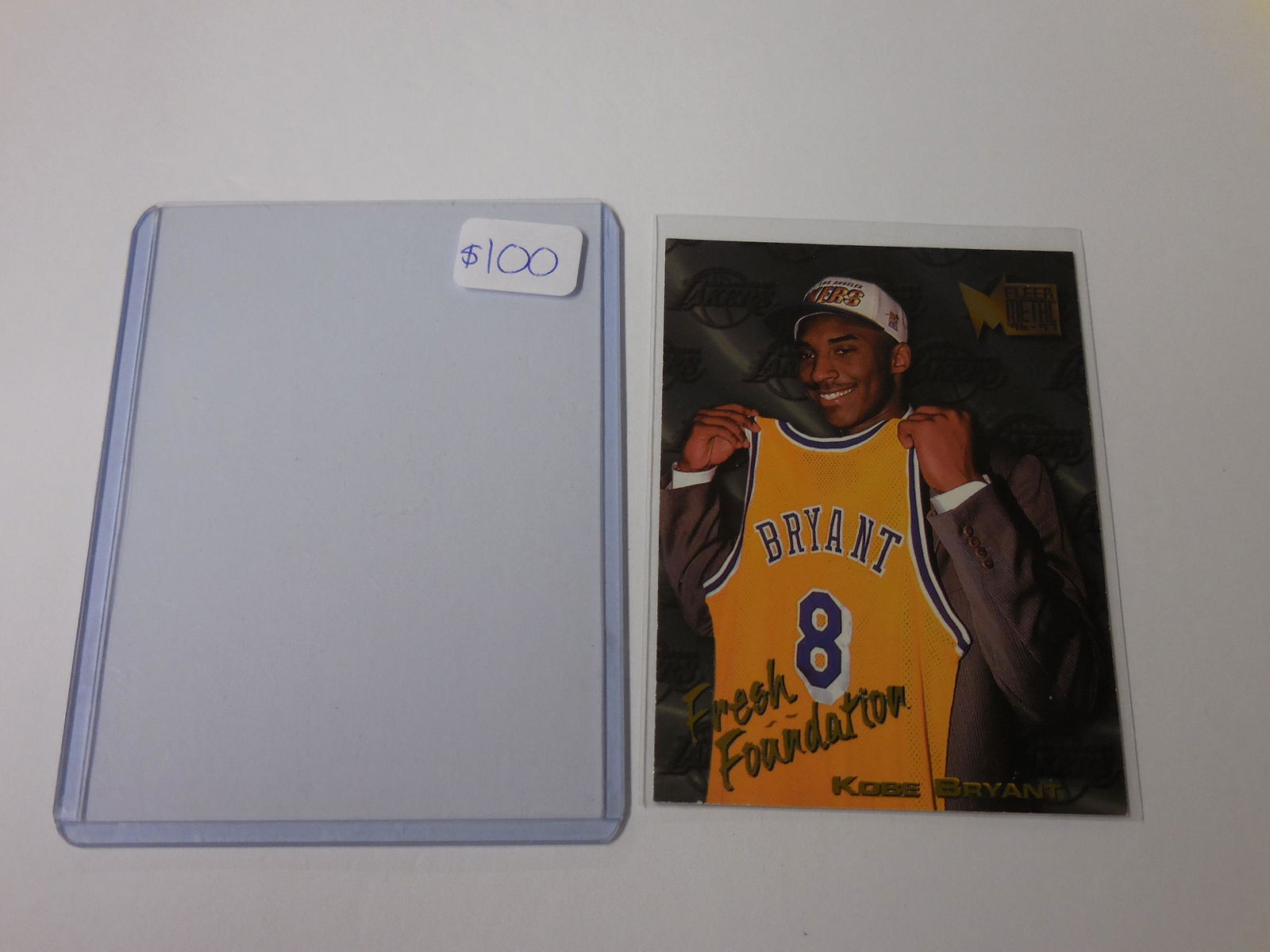 1996-97 FLEER METAL KOBE BRYANT RC (1 of 2)