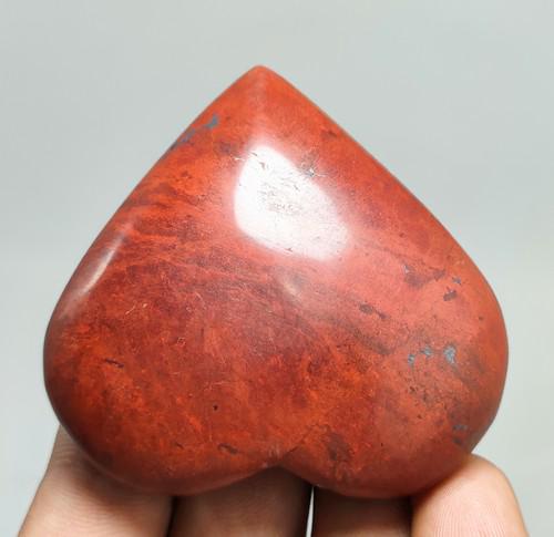 410 Carats Beautiful Natural Red Jasper Healing Heart (1 of 3)