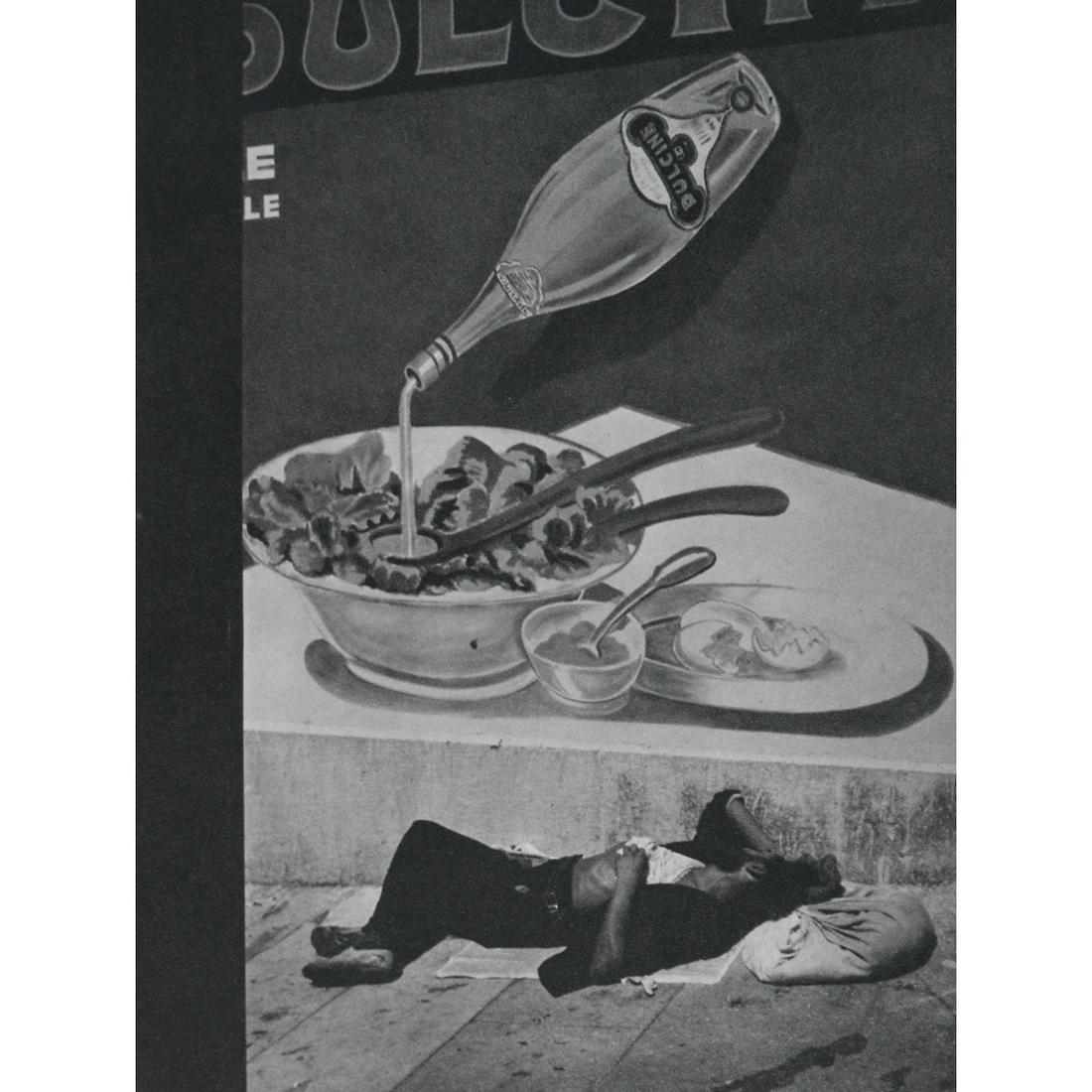 BRASSAI - Tramp in Marseille, 1937: Artist: BRASSAI Print Title: Tramp in Marseille, 1937 Medium: Sheet-fed Gravure Printing Date: 1960's Printed in Switzerland Image size approx. 6.5 x 5 inches Brassai, pseudonym of Gyula Halász,