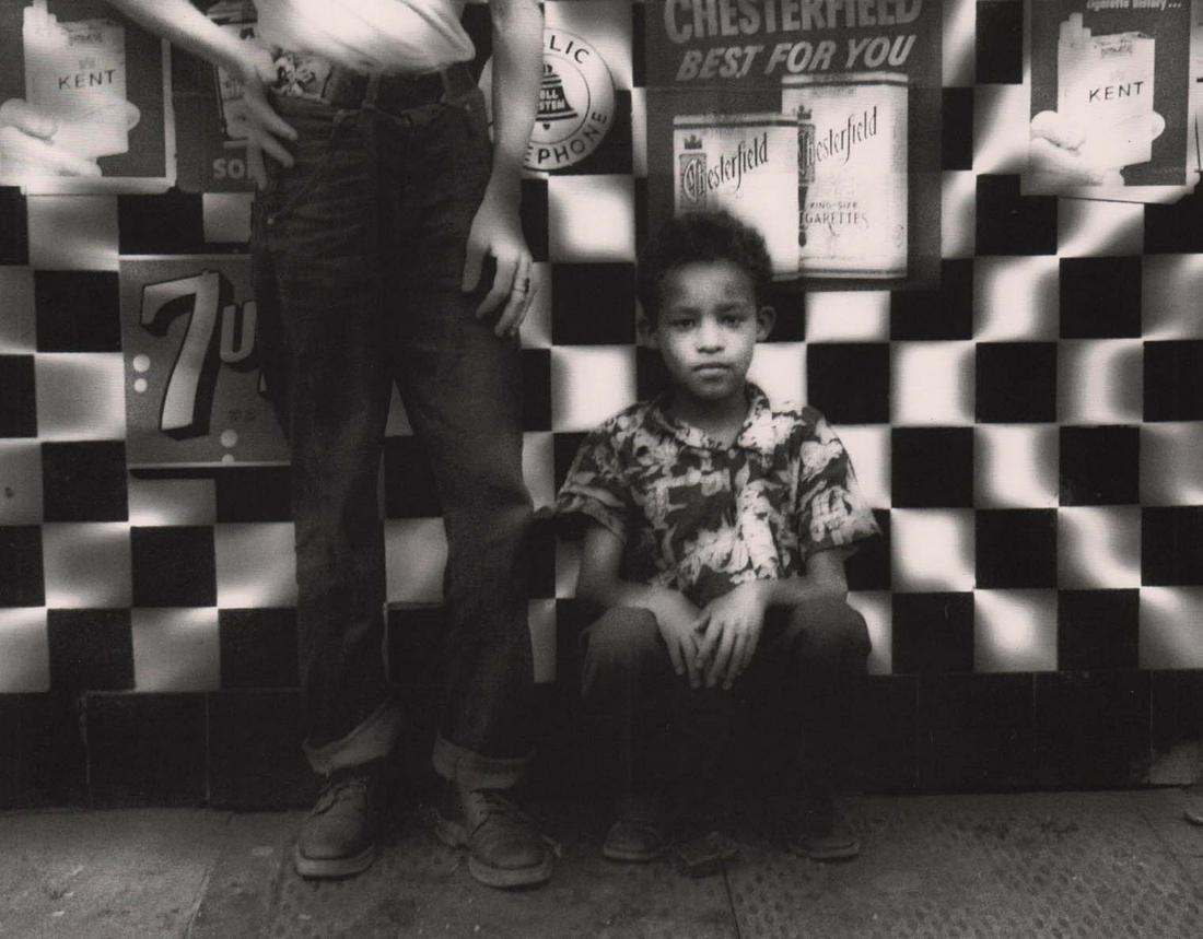 WILLIAM KLEIN - Candy Store, Amsterdam Ave. NY, 1955: Artist: WILLIAM KLEIN Print Title: Candy Store, Amsterdam Ave. NY, 1955 Medium: Photolithograph Printed 2000’s in ITALY Image size (inches) approx. 8.5 x 10.5” Reserve: $30.00 Shipping: Do