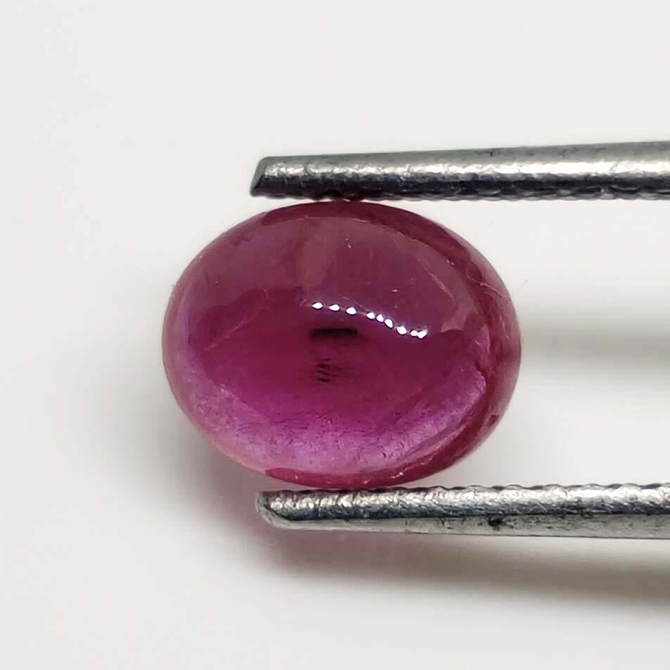 1.35 ct Natural Red Ruby Cab (1 of 1)