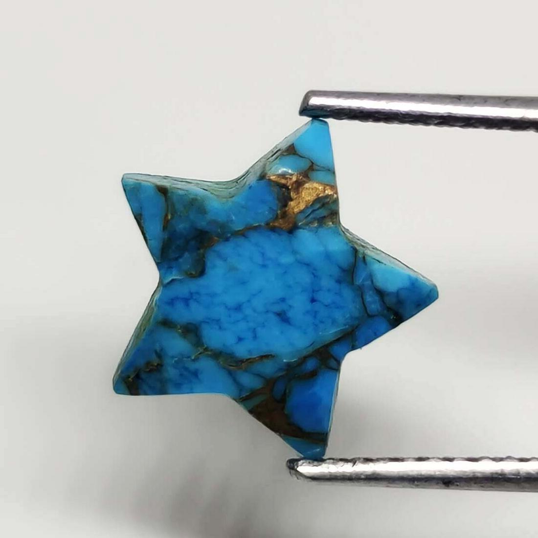 2.90 ct Composite Star Copper Turquoise (1 of 1)