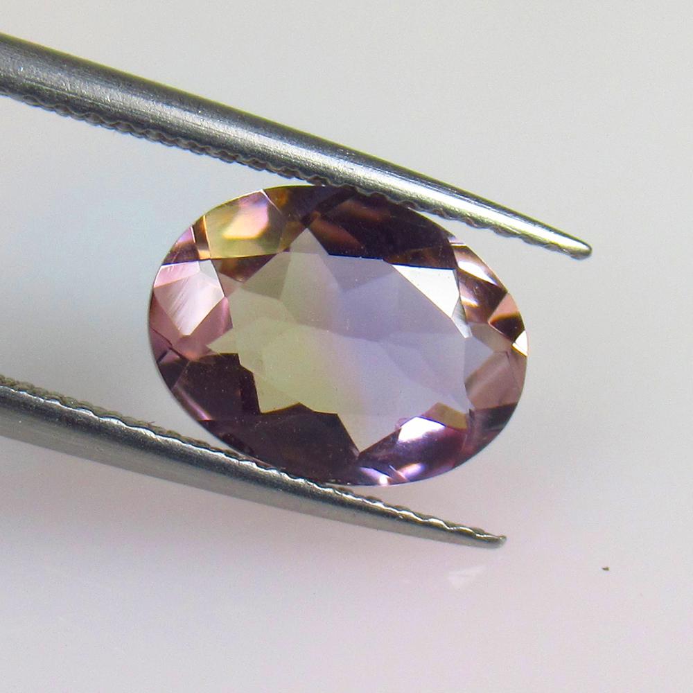 2.34 Ctw Natural Bi-Color Ametrine Oval Cut (1 of 2)