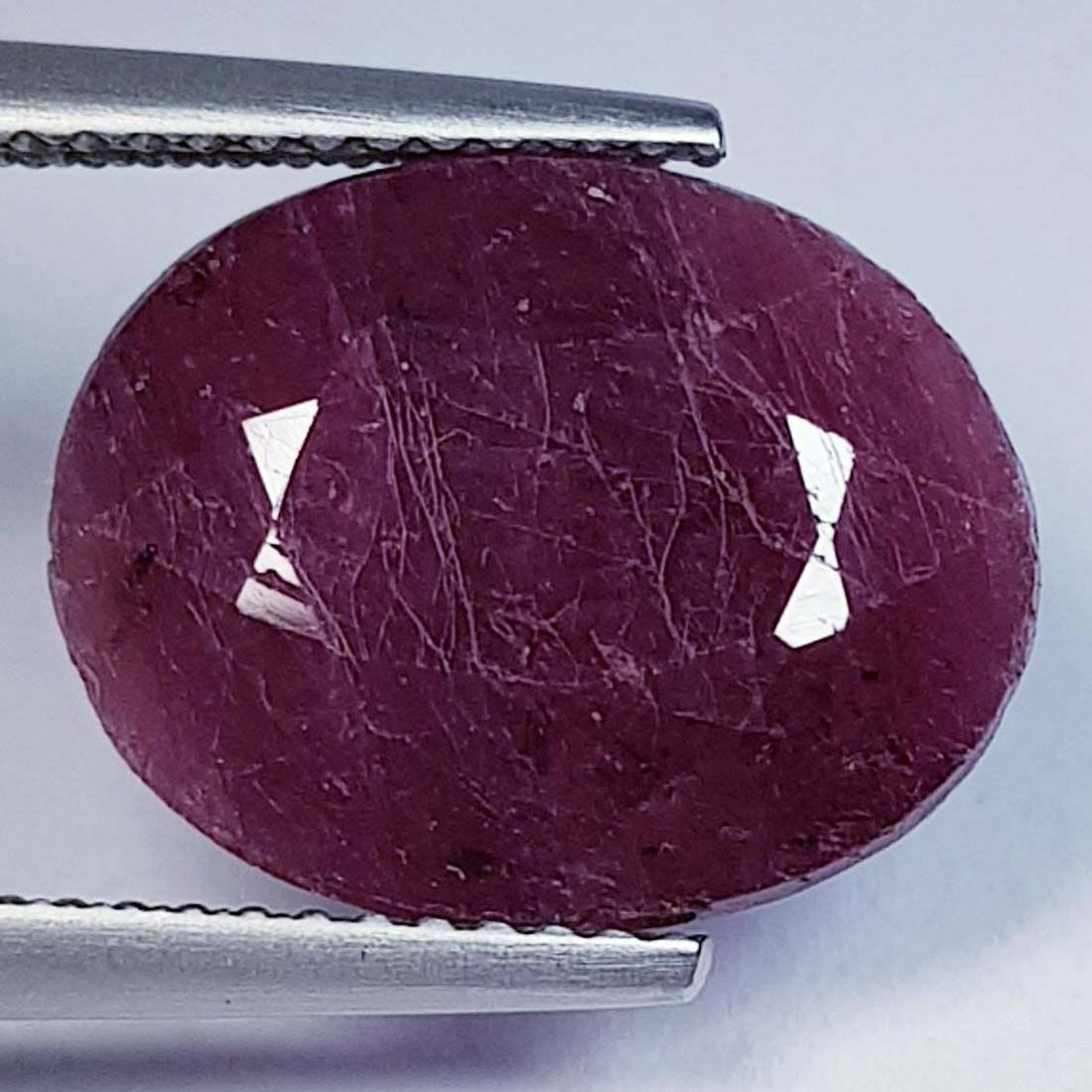 9.81 ctz Natural Ruby (1 of 4)