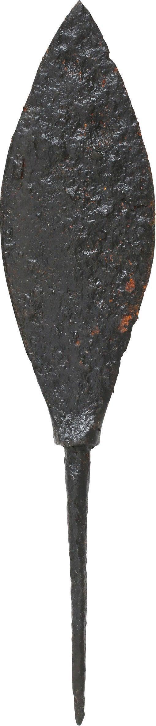 ANCIENT VIKING RAIDER'S TANGED ARROWHEAD, 10th-11th (1 of 2)
