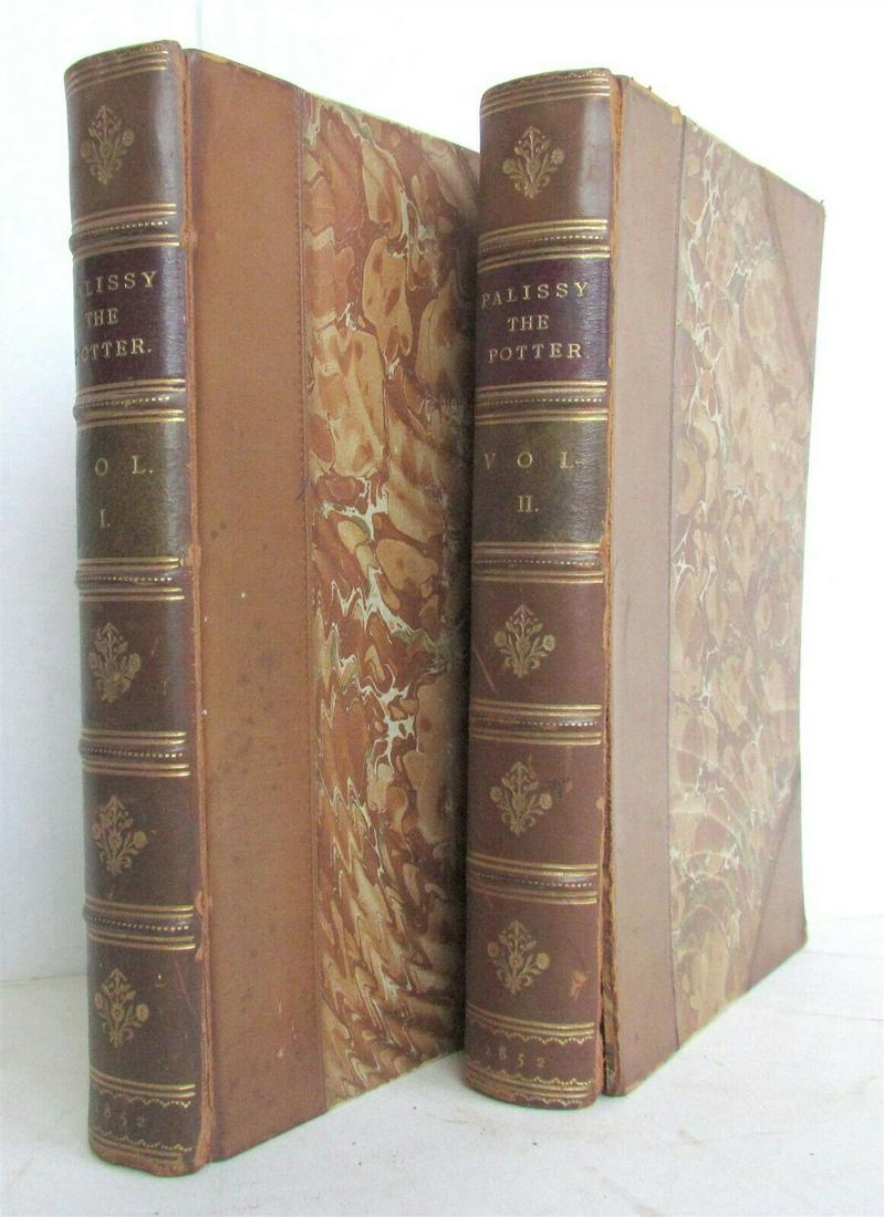 1852 PALISSY THE POTTER 2 volumes antique in ENGLISH (1 of 6)