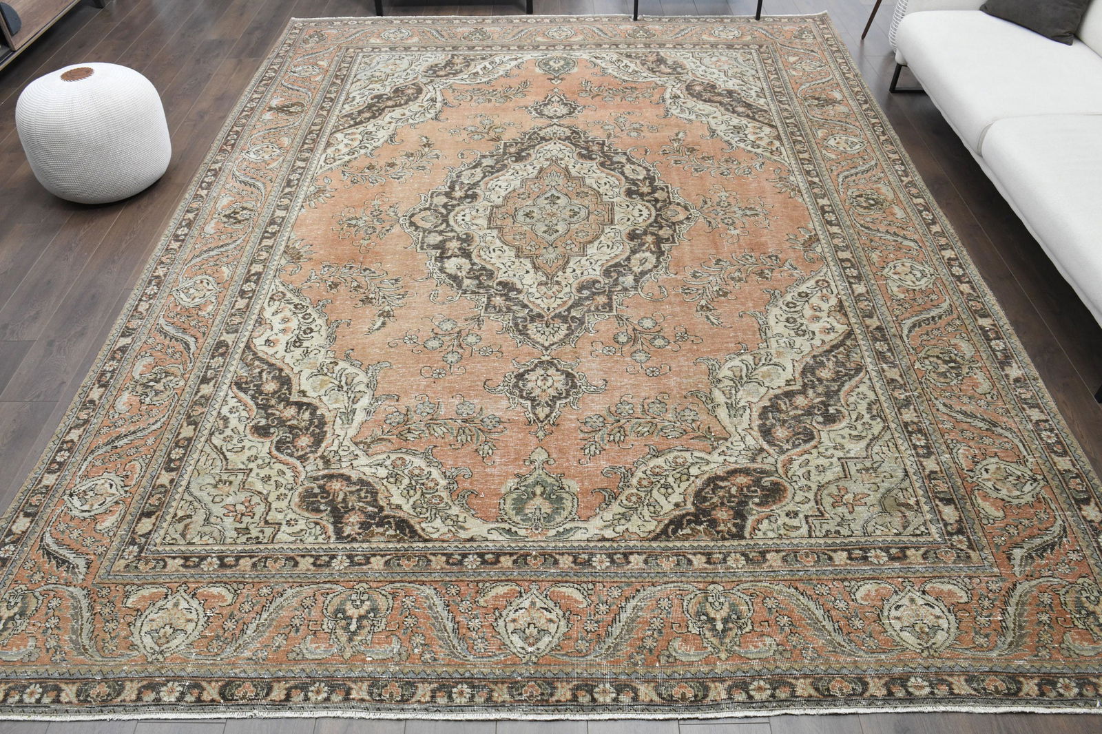 9x12 Turkish Vintage Large Area Rug (1 of 9)