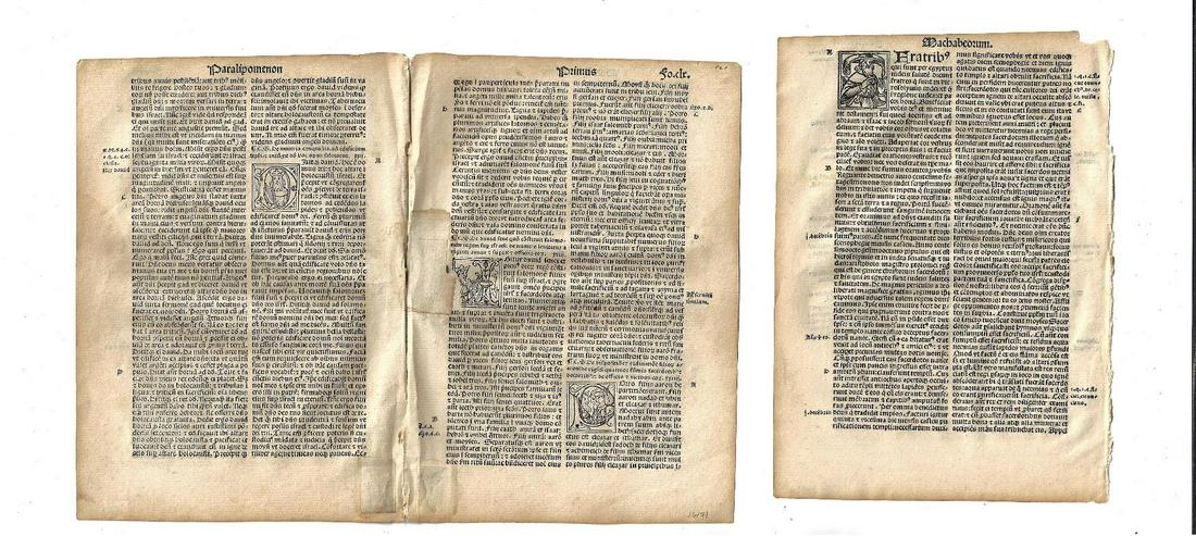 1514 Bible Leaves Portrait Initials (1 of 2)