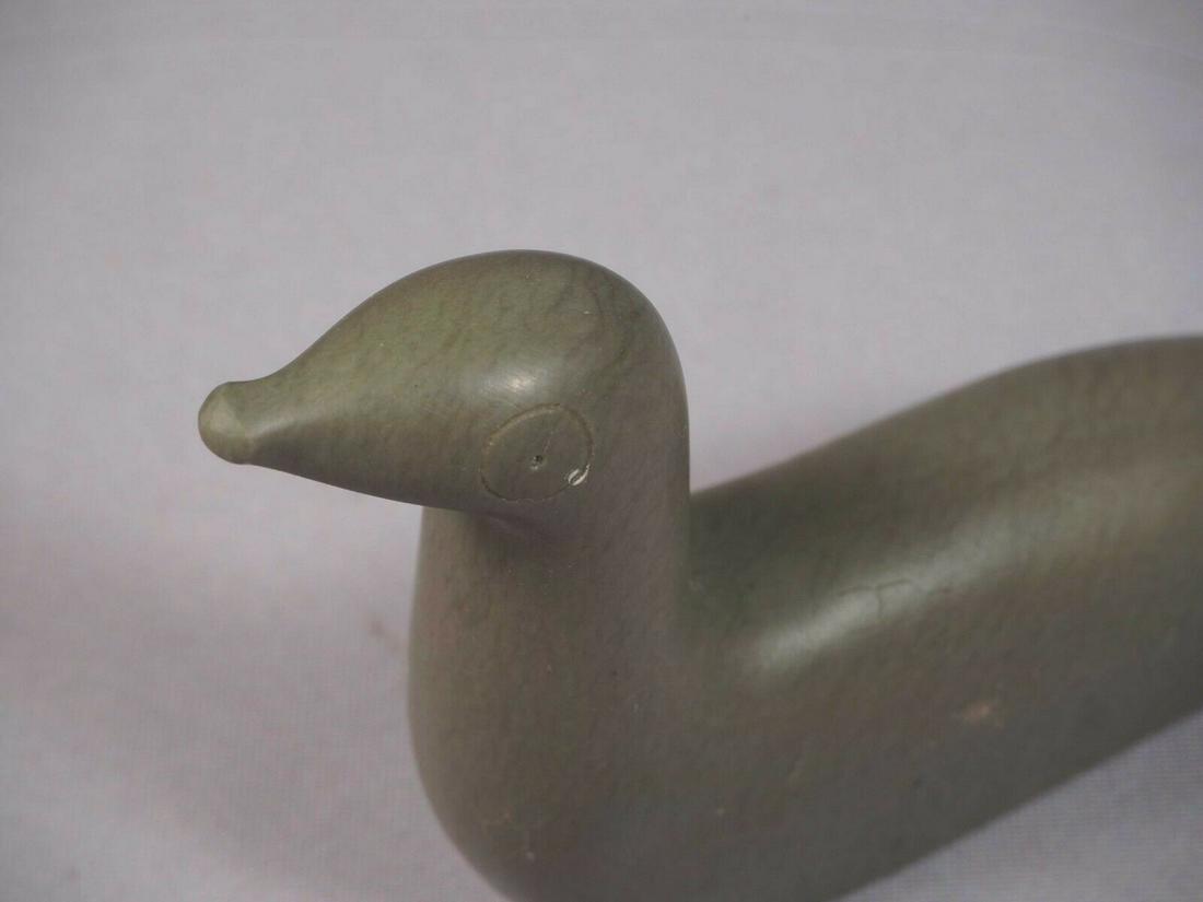Inuit Canada Native American Soapstone Carving Bird Duck Loonie Vintage Beauty (1 of 4)
