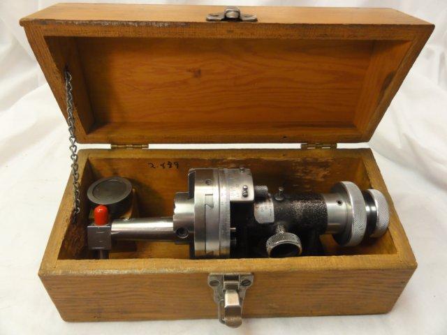 These are titles: Last Word Model B Wheel Dresser. 2.598 inches Center line. Includes Cylindrical Square. Dressers. fitted wood box