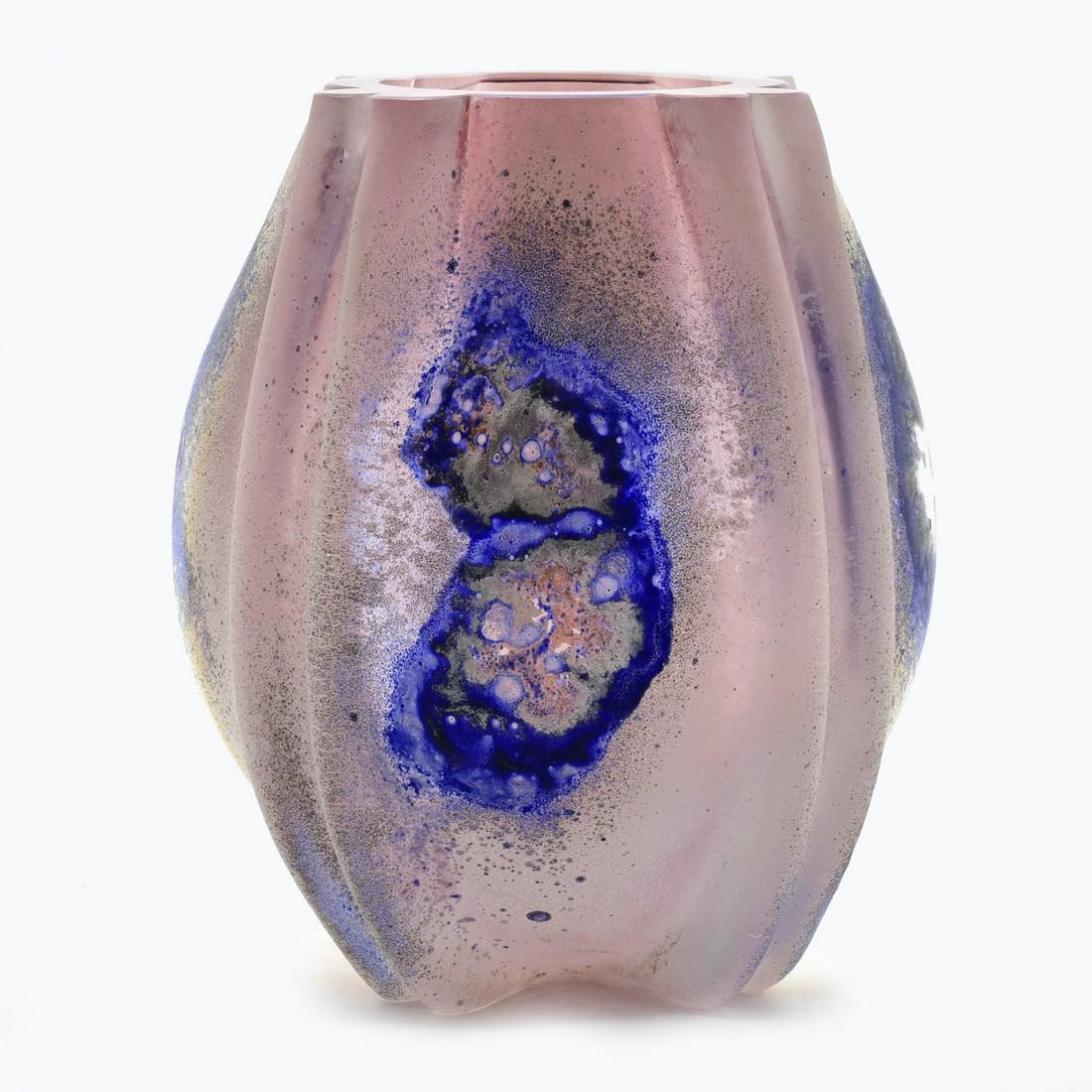 Alfredo Barbini - Vintage Vase Scavo signed (1 of 7)