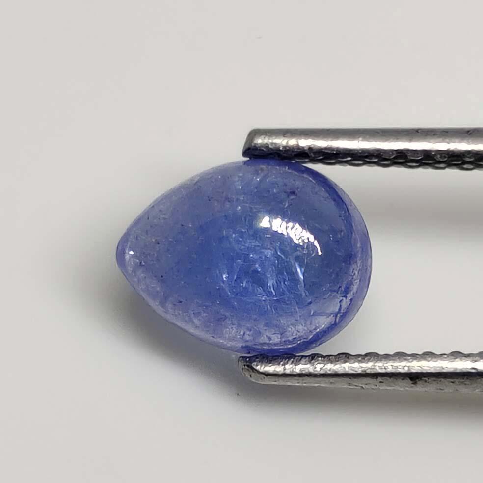 1.10 ct Natural Tanzanite: No Reserve! Gemstones: Tanzanite Carat Weights: 1.10 ct Size/Dimensions: 7 X 5.6 X 2.9 mm Shipping: Domestic: Flat-rate of $7.00 to anywhere within the contiguous U.S. International: Foreign shipping 
