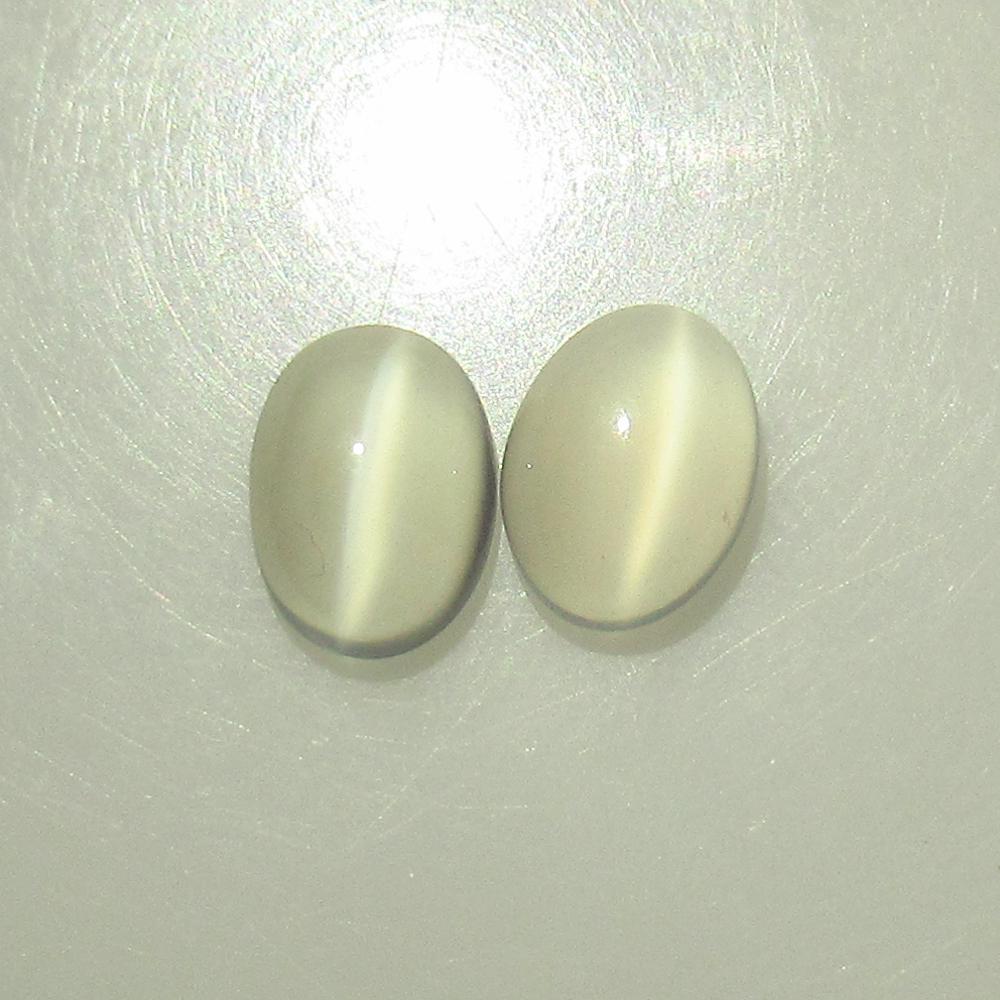 2.86 Ctw Natural Moonstone Oval Pair: No Reserve! Title: 2.86 Ctw Natural Moonstone Oval Pair Stone Clarity: Semi-Transparent Gemstones: Moonstone Size/Dimensions: 2.86 Carat Weights: 8.10 x 6.00 x 4.00 mm / 2 Pc's Additional Information: