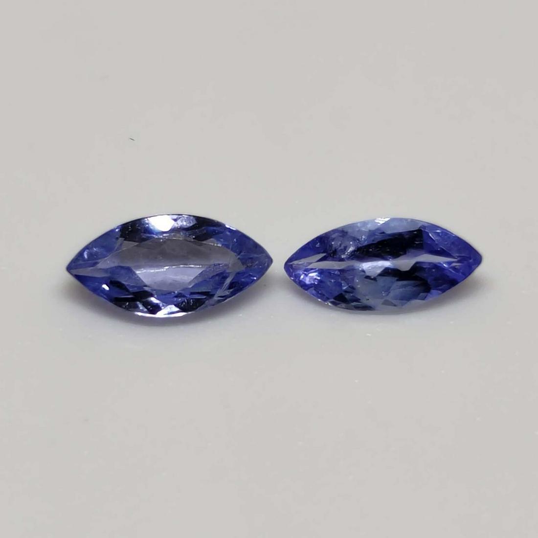 0.75 ct Natural Tanzanite Lot: No Reserve! Gemstones: Tanzanite Carat Weights: 0.75 ct Size/Dimensions: 6 X 3 X 2 mm Shipping: Domestic: Flat-rate of $7.00 to anywhere within the contiguous U.S. International: Foreign shipping rate