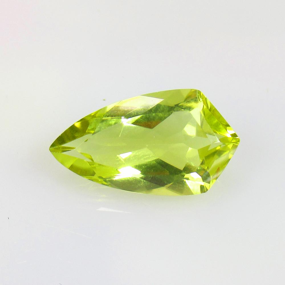 8.63 Ctw Natural Lemon Quartz Fancy Cut: No Reserve! Title: 8.63 Ctw Natural Lemon Quartz Fancy Cut Stone Clarity: VVS Gemstones: Natural Lemon Quartz Size/Dimensions: 8.63 Carat Weights: 20.40 x 11.40 x 7.10 mm Additional Information: Top C