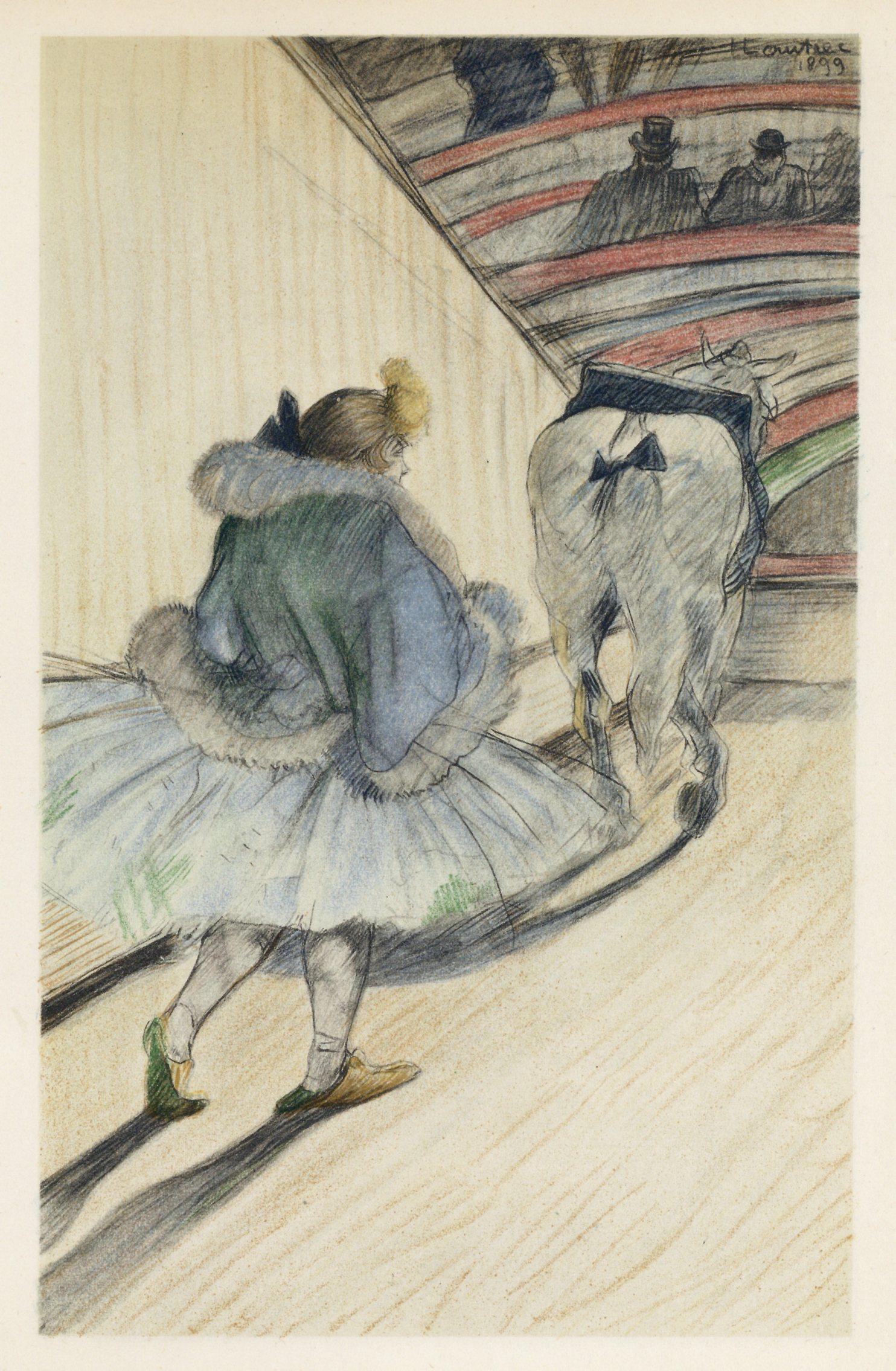 Toulouse-Lautrec "Entree en piste" lithograph | Circus (1 of 1)