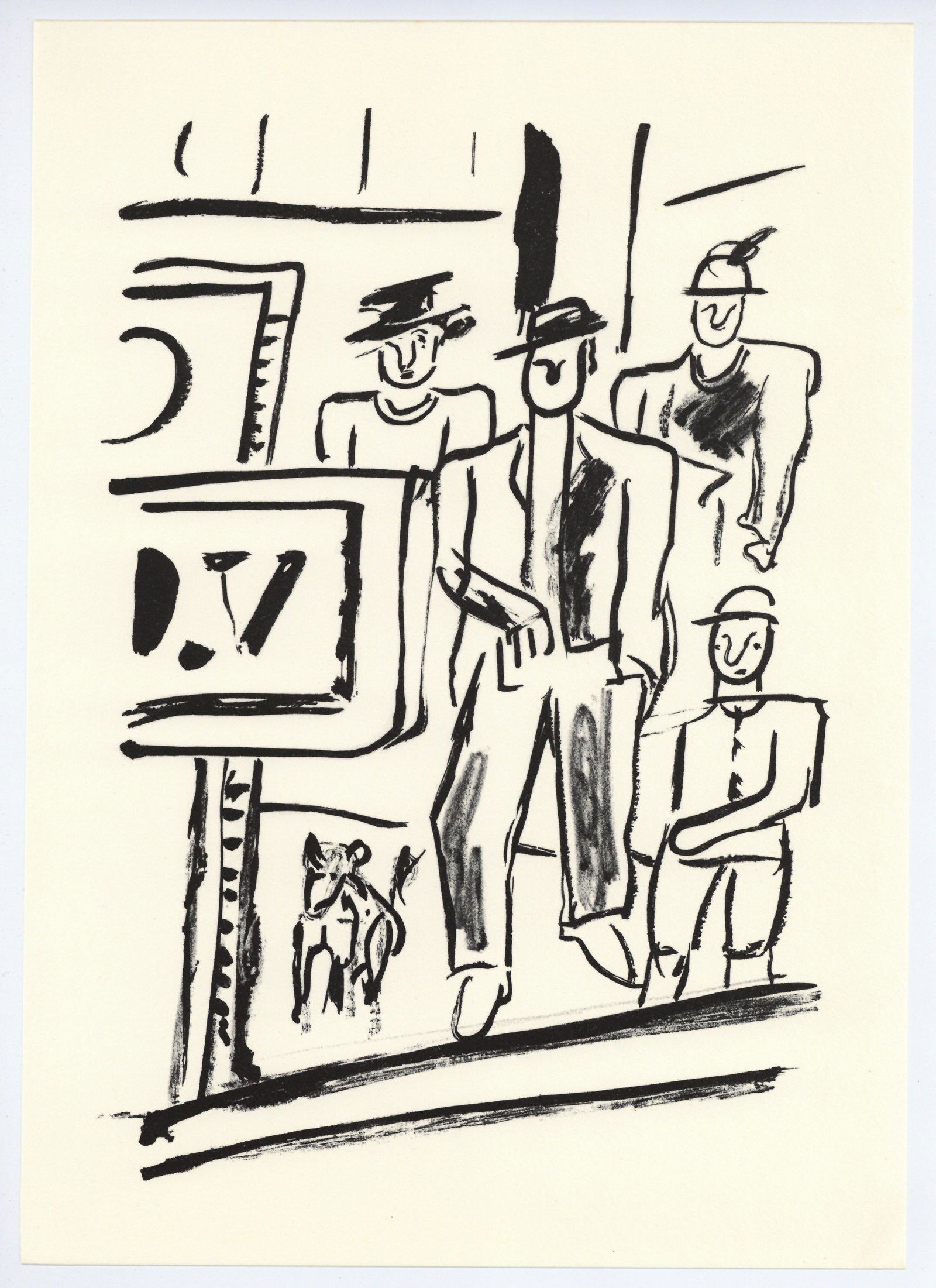 Fernand Leger "Mes Voyages" (1 of 1)