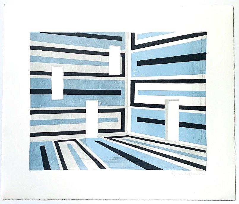 Thomas Huber-Blue Room 2006 (1 of 1)