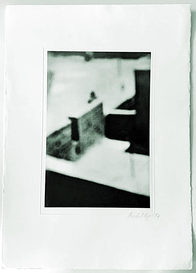 Eva Schlegel: Untitled 1994: Artist: Eva Schlegel Title: Untitled 1994 Medium: Color etching /aquatint on paper Dimensions: 21" x 15" Additional Information: Signed edition Reserve: $200.00 Shipping: Domestic: Flat-rate of $20.0