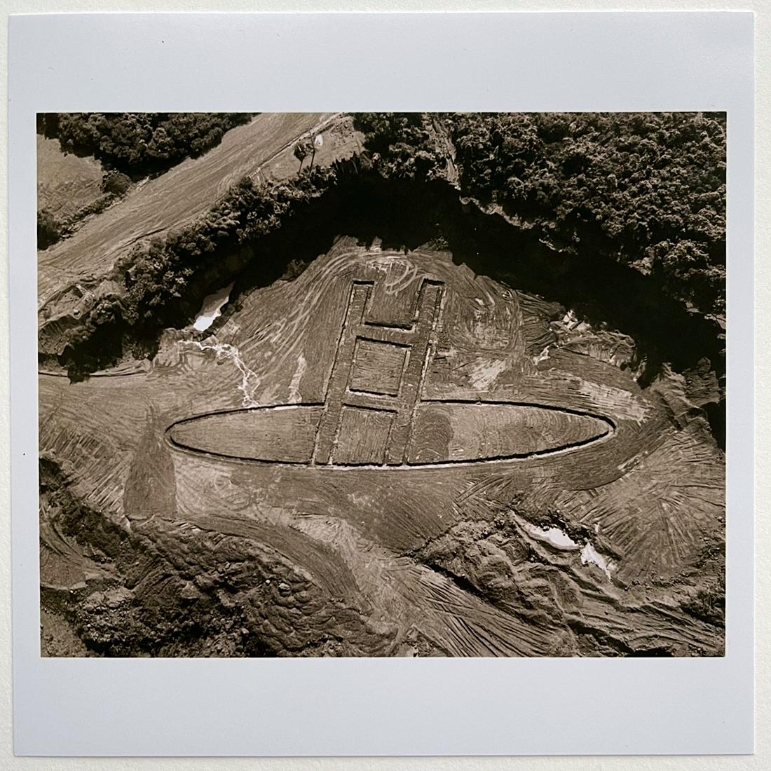 Vik Muniz- Hole, Pictures of Earthworks. 2006: Artist: Vik Muniz Title: Hole, Pictures of Earthworks. 2006 Medium: Color photograph Dimensions: 6" x 6" sheet Additional Information: signed in pen verso Reserve: $250.00 Shipping: Domestic: Flat-ra