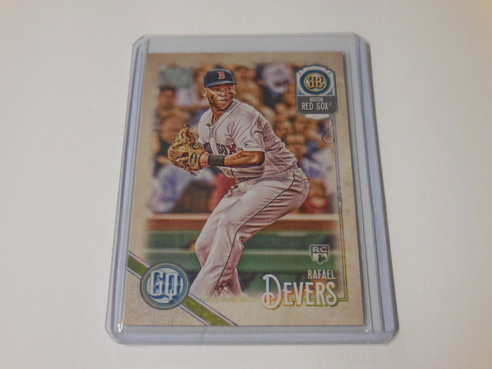 18 TOPPS GQ RAFAEL DEVERS ROOKIE (1 of 2)
