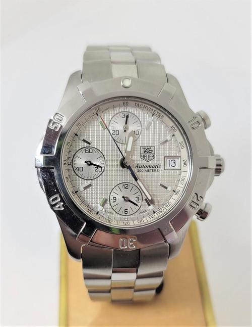 Mens S/Steel TAG HEUER Automatic Chronograph Watch 200m CN2110-0* EXLNT (1 of 12)