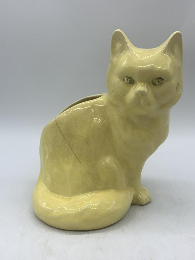 1940's Yellow Cat Planter (1 of 6)