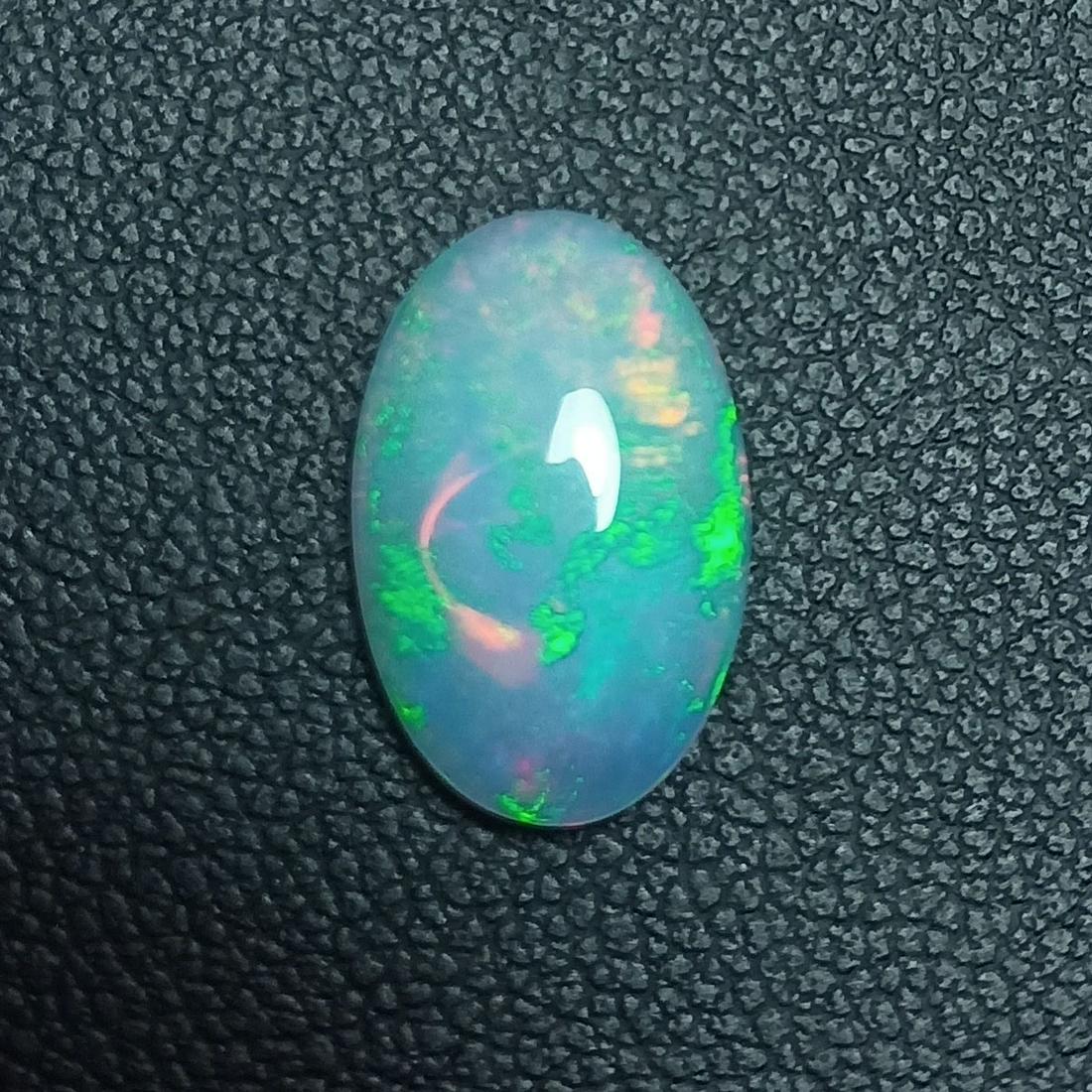 3.00 CTS GOOD LUSTER ! NATURAL MULTI COLOR WELO OPAL OVAL LOOSE GEMSTONES (1 of 7)