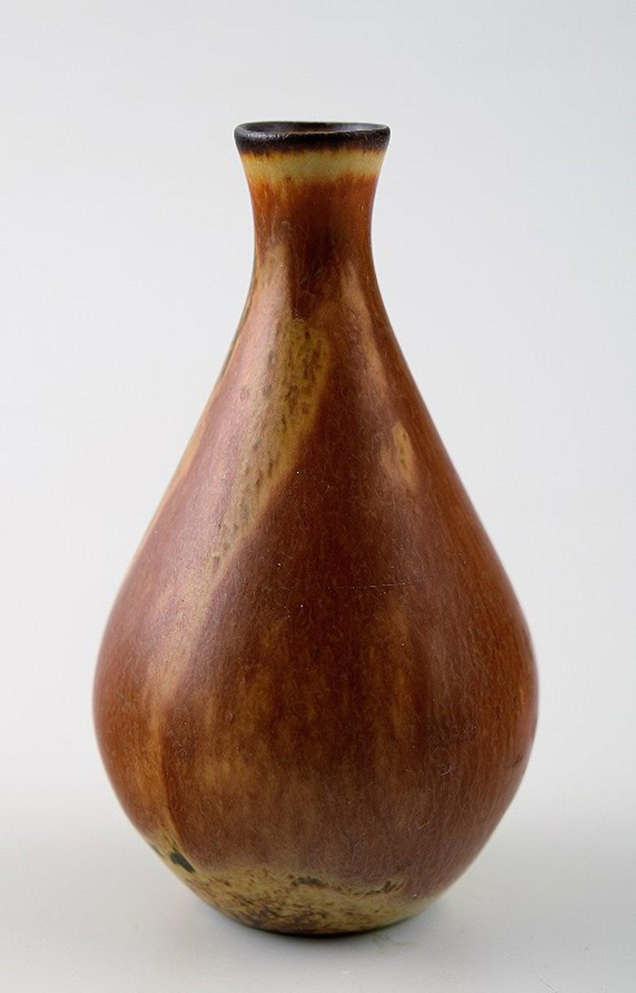 Bertil Lundgren, Rörstrand miniature stoneware vase. (1 of 4)