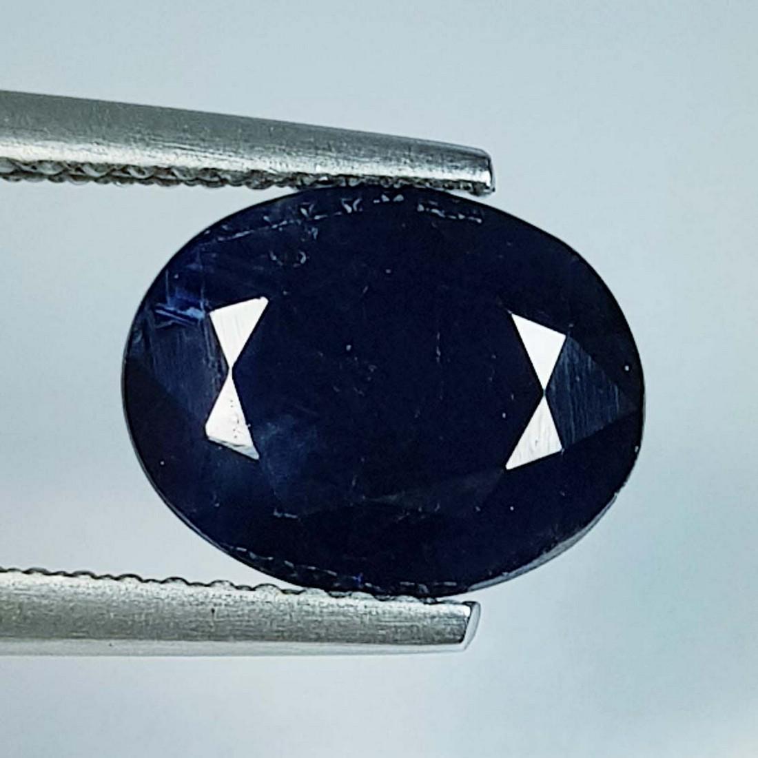 2.82 ctz Natural Blue Sapphire: No Reserve! Title: 2.82 ctz Natural Blue Sapphire Color/Clarity: Blue / VS Gemstones: Sapphire Carat Weights: 2.82 Size/Dimensions: 9.90 x 8.00 x 4.10 Additional Information: Oval / Burma Shipping: D