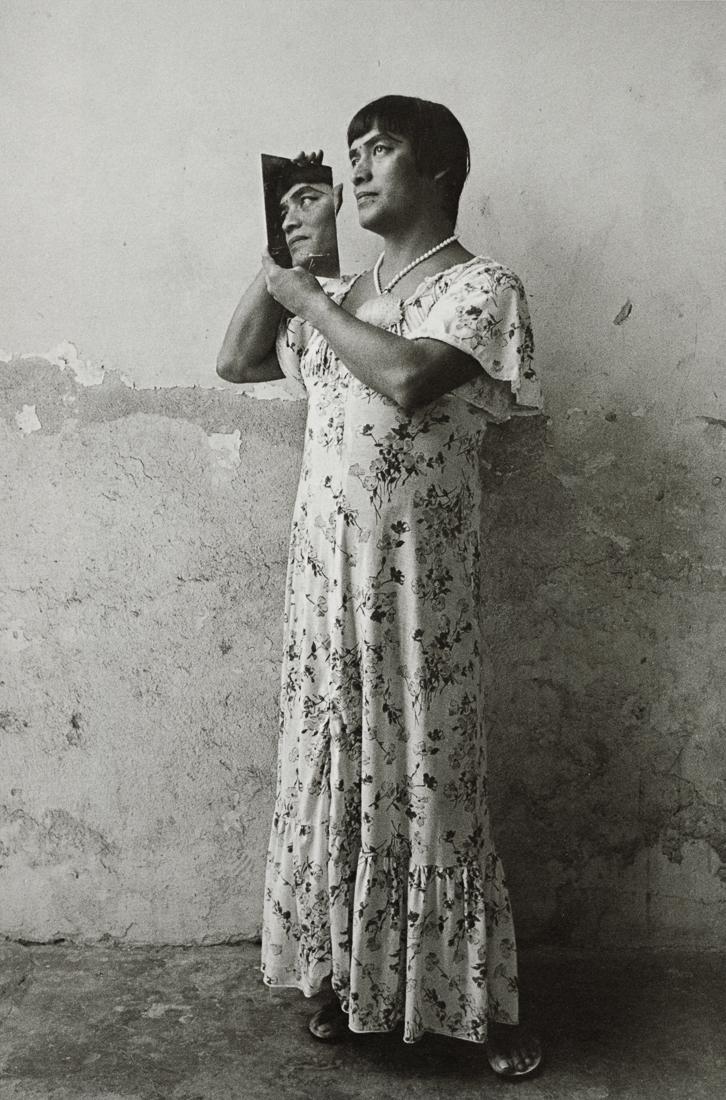 GRACIELA ITURBIDE - Magnolia, Juchitan, Oaxaca, 1986: Artist: Graciela Iturbide Title: Magnolia, Juchitan, Oaxaca, 1986 Medium: Photo Litho, 1996, Italy Dimensions: 6.6x10" Description: Heat Wax Mounted on 11x14" Conservation Board Artist Bio: Graciela I