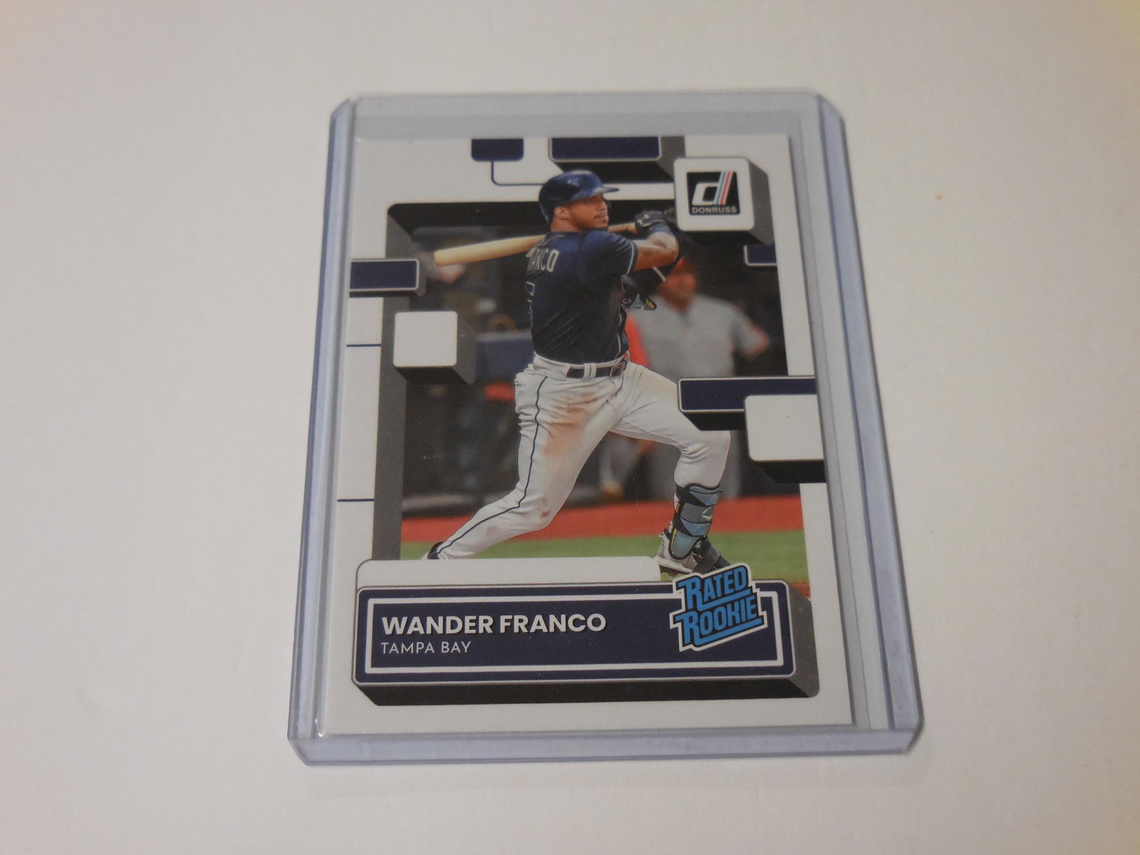22 DONRUSS WANDER FRANCO RATED RC: Title: 22 DONRUSS WANDER FRANCO RATED RC Date/Period: Modern Additional Information: 2022 PANINI DONRUSS WANDER FRANCO RATED ROOKIE CARD THIS IS A MUST HAVE CARD FOR ANY COLLECTOR. PLEASE CHECK CONDIT