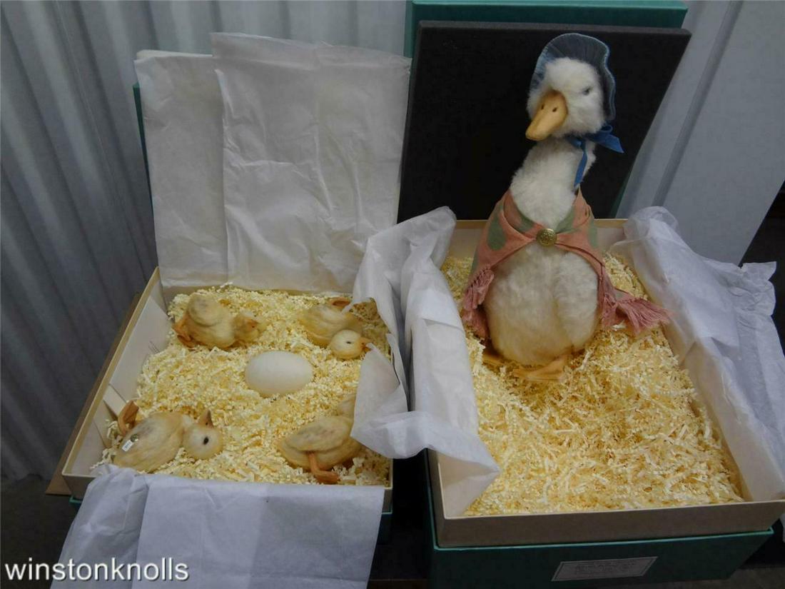 R. JOHN WRIGHT BEATRIX POTTER JEMIMA PUDDLE-DUCK 0345 & JEMIMA'S DUCKLINGS 1340 (1 of 12)