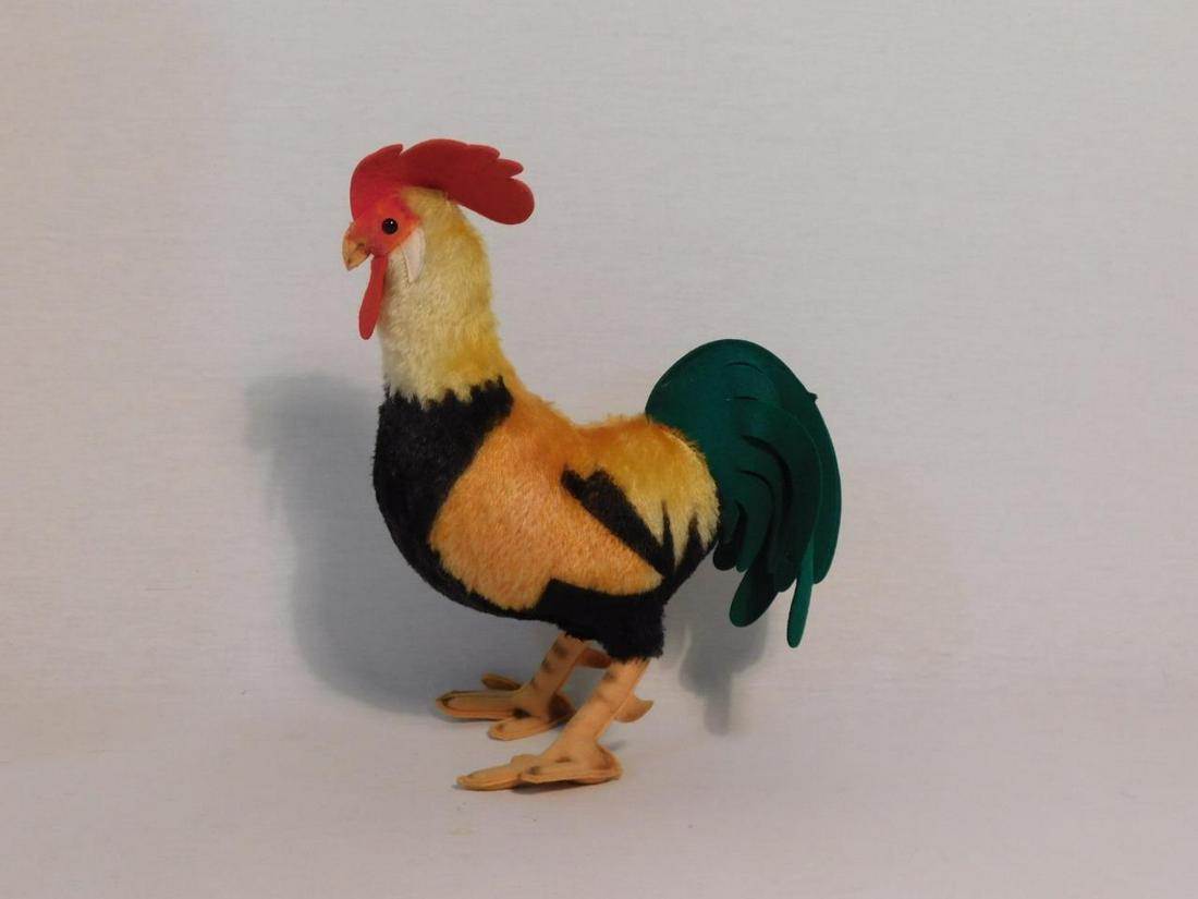 1953-58 STEIFF 28CM 11 INCHES ROOSTER 1328 WITH SILVER BUTTON ON FEATHER: 1953-58 STEIFF 28CM 11 INCHES ROOSTER 1328 WITH SILVER BUTTON ON FEATHER 1953-58 STEIFF 28CM 11 INCHES ROOSTER 1328 WITH SILVER BUTTON ON FEATHER Description 1953-1958 STEIFF 11 inch 28cm ROOSTER 1328