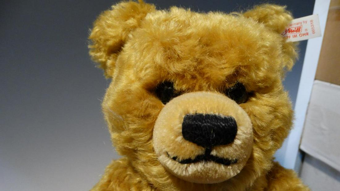 1997 STEIFF LIMITED EDITION PASSPORT BEAR #01715 /3500 665318 SUITCASE no BOX (1 of 9)