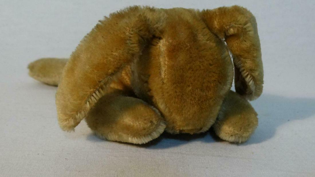 1954 STEIFF FLOPPY LYING RABBIT 7317 17CM Embroidery eyes No TAGS WELL LOVED (1 of 11)