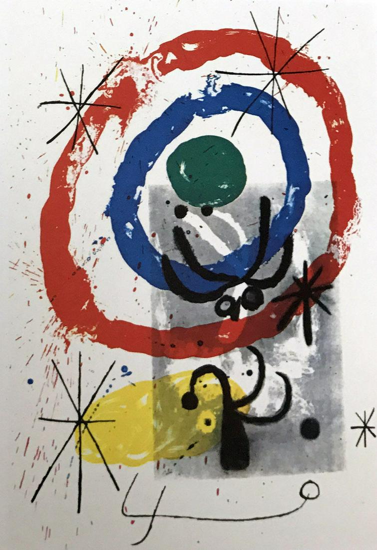 Joan Miro: Joan Miro Original Lithograph DM05151, DLM 1970 (1 of 1)