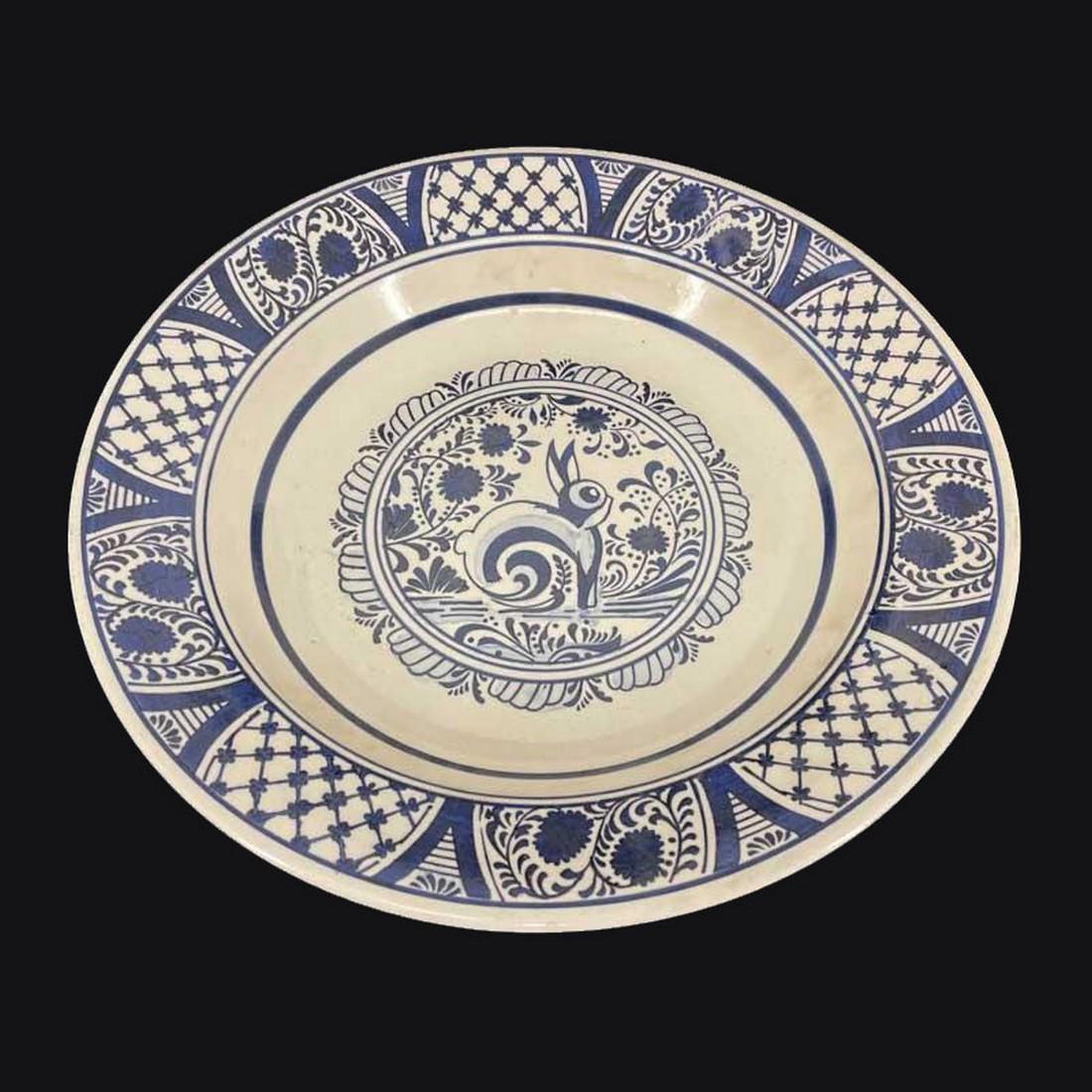 Rare Faience Dish from Sacavém (1 of 4)