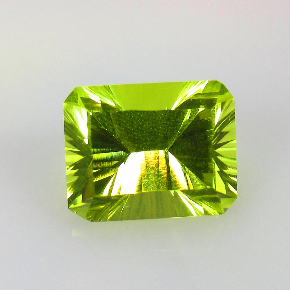 6.73 Ctw Natural Lemon Quartz Octagon Cut: No Reserve! Title: 6.73 Ctw Natural Lemon Quartz Octagon Cut Stone Clarity: VVS Gemstones: Natural Lemon Quartz Size/Dimensions: 6.73 Carat Weights: 12.50 x 9.90 x 8.30 mm Additional Information: Top 