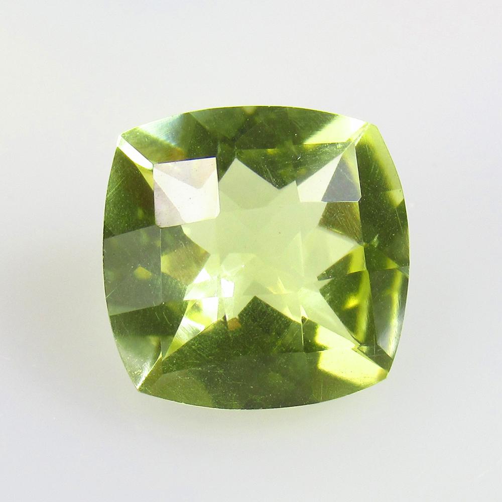6.30 Ctw Natural Lemon Quartz Cushion Cut: No Reserve! Title: 6.30 Ctw Natural Lemon Quartz Cushion Cut Stone Clarity: VVS Gemstones: Natural Lemon Quartz Size/Dimensions: 6.3 Carat Weights: 12.20 x 12.00 x 7.50 mm Additional Information: Top 