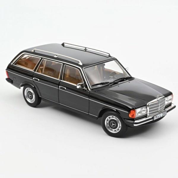Norev Mercedes-Benz 200t S123 1982 Black 1:18: Manufacturer: Norev Brand: Mercedes-Benz Type: 200t W123 1982 Color: Black Scale: 1:18 Type of Model: DICEL (can be opened with this model) Condition: New Specifications; Article number: 183735;