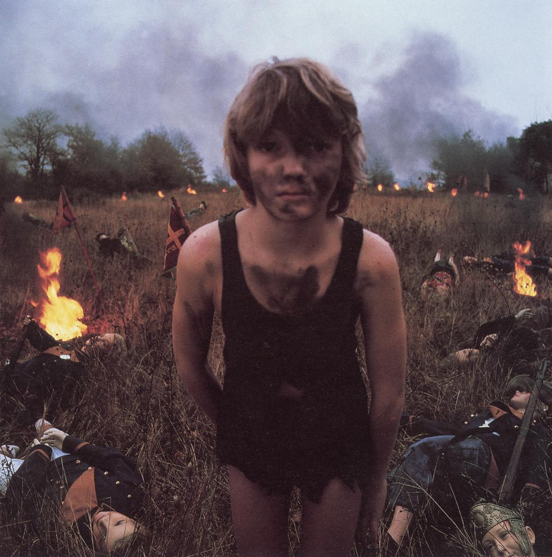 BERNARD FAUCON - The Battlefield, 1978: Artist: Bernard Faucon Title: The Battlefield, 1978 Medium: Photo Litho, 1997, Italy Dimensions: 8.55x8.65" Description:Heat Wax Mounted on 11x14" Conservation Board Artist Bio: Reserve: $40.00 Shippi