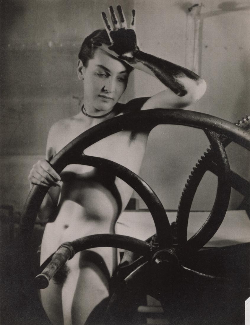 MAN RAY - Erotique Voilee (Meret Oppenheim), 1933: Artist: Man Ray Title: Erotique Voilee (Meret Oppenheim), 1933 Medium: Photo Litho, 2013, Germany Dimensions: 7.45x9.7" Description:Heat Wax Mounted on 11x14" Conservation Board Artist Bio: Man Ray, o
