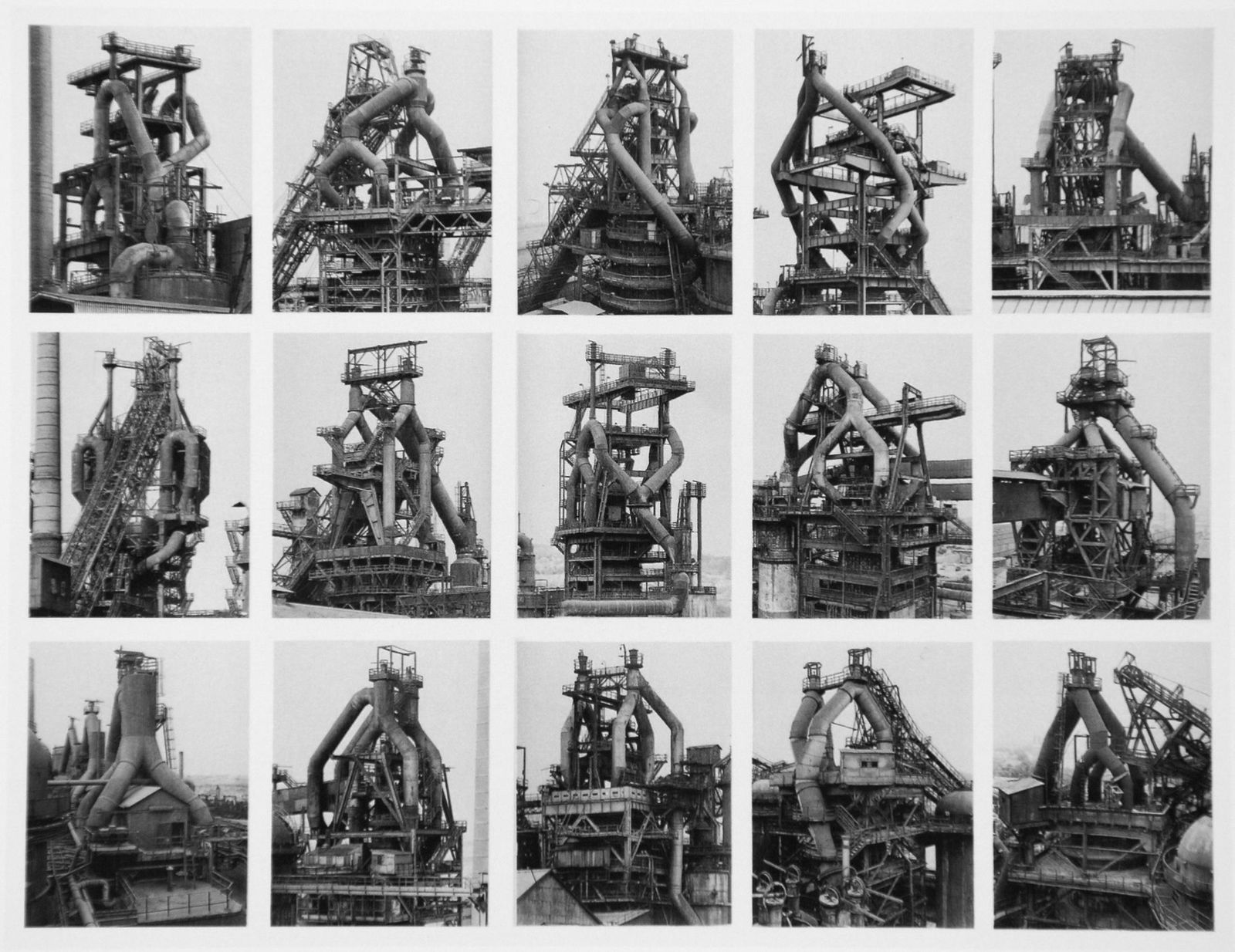 Bernd and Hilla Becher, Blast furnaces, 1963-1995 (1 of 1)