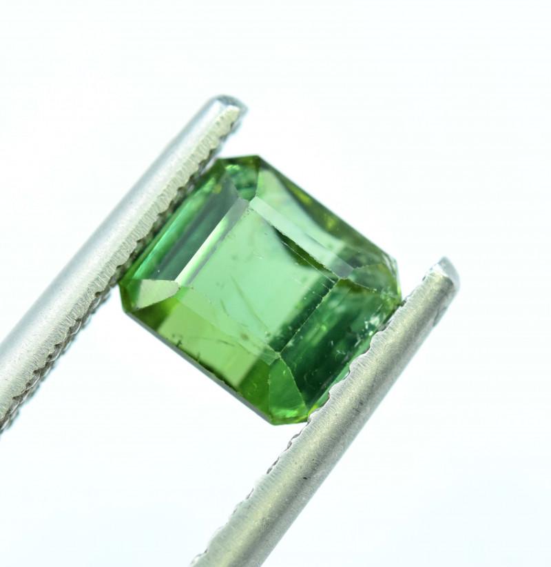 3 Carats Natural Green Tourmaline Gemstone: Title: 3 Carats Natural Green Tourmaline Gemstone Item Information Dimensions (mm) 7 x 7 x 5mm Weight (carats) 3 carats Colors Type Faceted Treatment No Treatment Once p