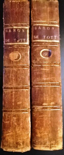 1785 Memoirs Baron De Tott War with Russia (1 of 6)